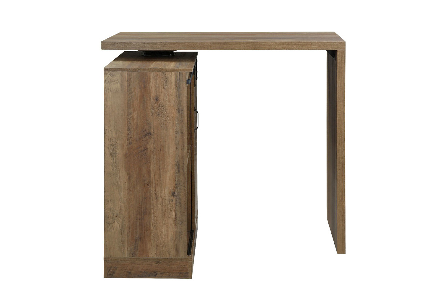 ACME - Quillon Bar Table in Rustic Oak