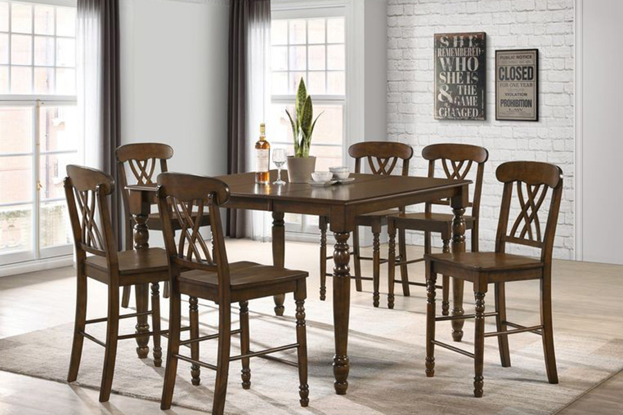 ACME - Dylan Counter Height Chair (Set-2)