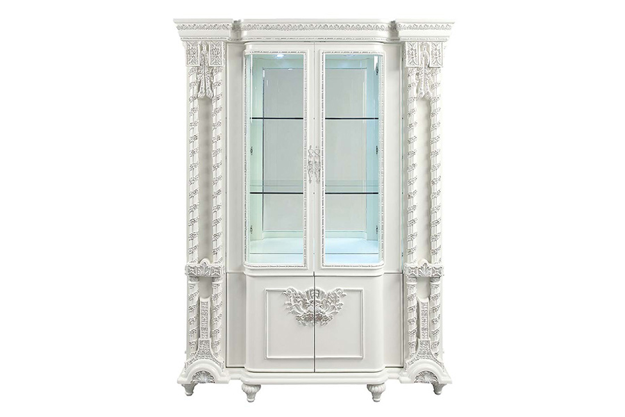 ACME - Vanaheim Curio in Antique White