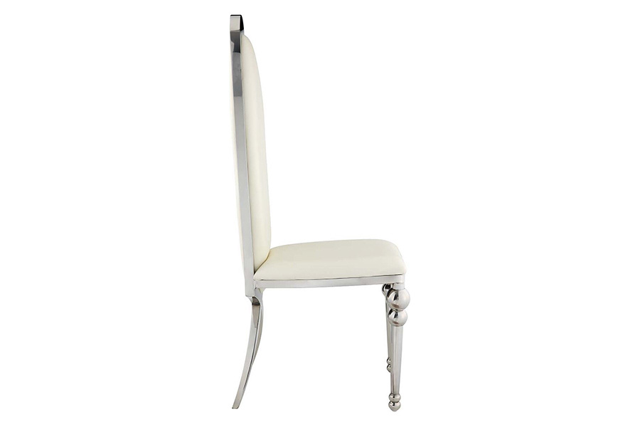 ACME Cyrene Side Chair (Set-2) - Beige (DN00928)