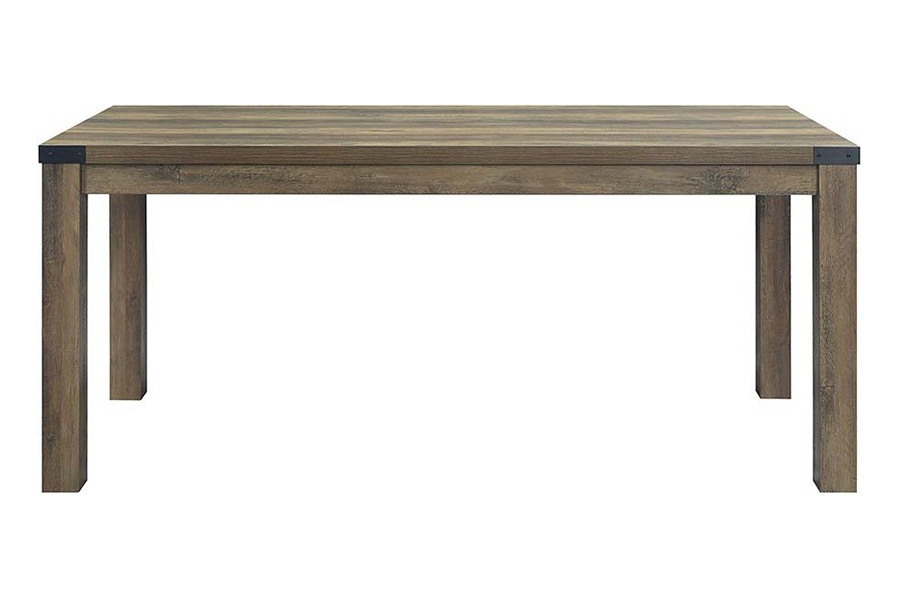 ACME - Abiram Dining Table in Rustic Oak