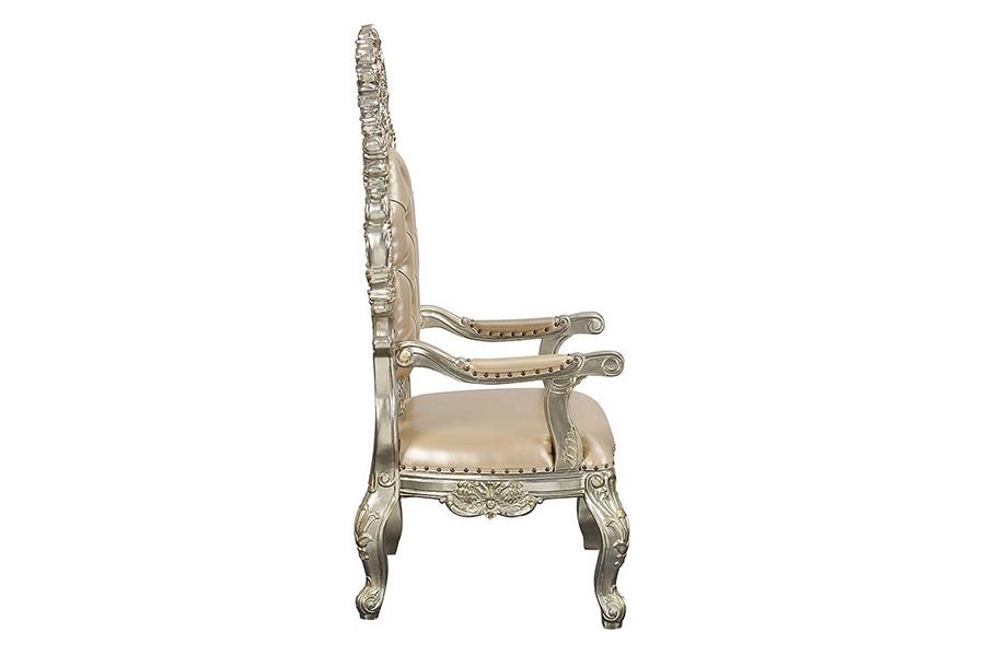 ACME - Sorina Arm Chair (Set-2) in Antique Gold