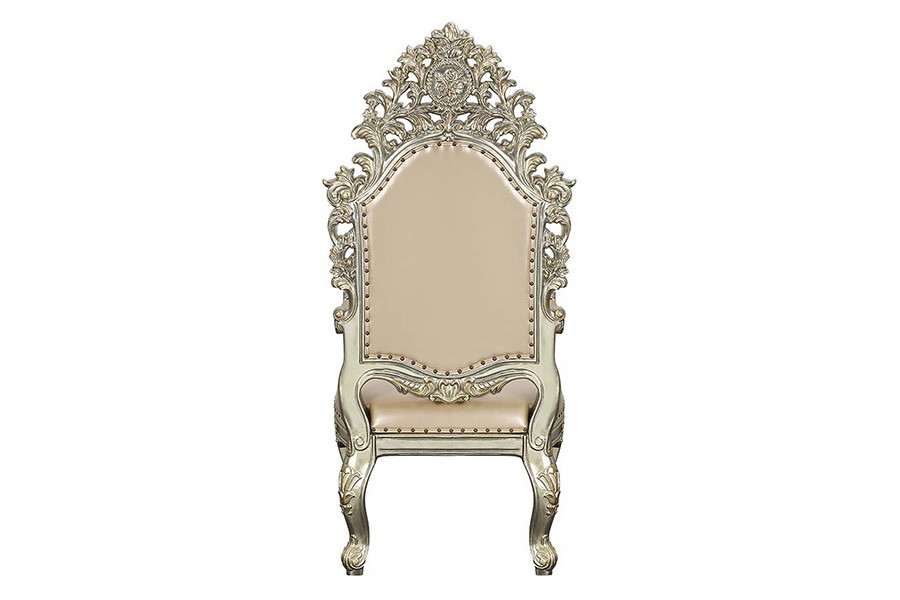 ACME - Sorina Arm Chair (Set-2) in Antique Gold