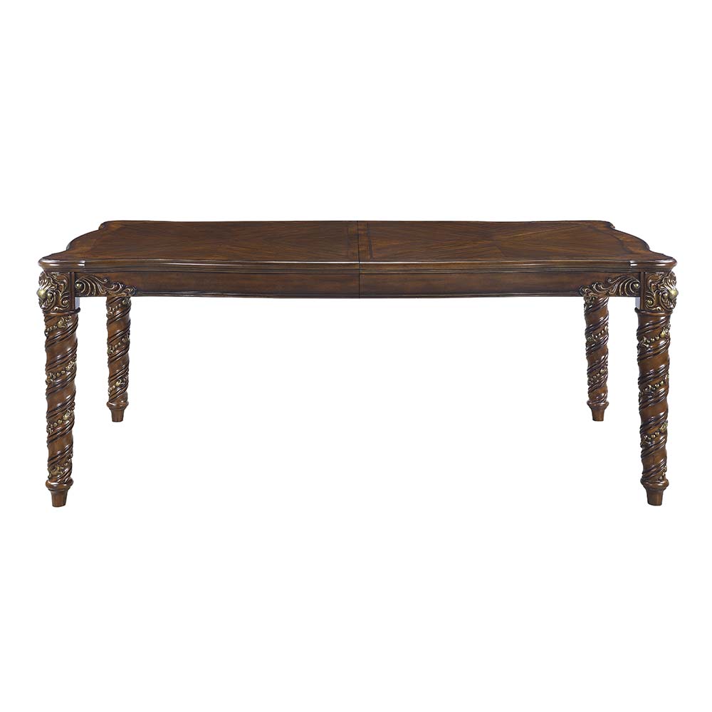 ACME - Devayne Dining Table in Dark Walnut (DN01361)