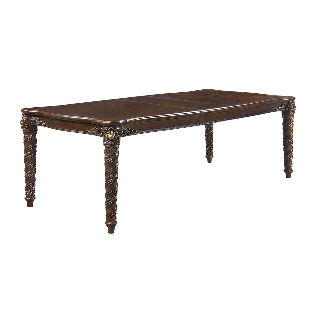 ACME - Devayne Dining Table in Dark Walnut (DN01361)