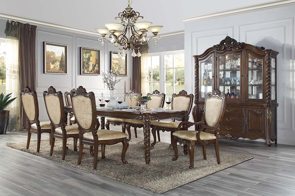ACME - Devayne Dining Table in Dark Walnut (DN01361)