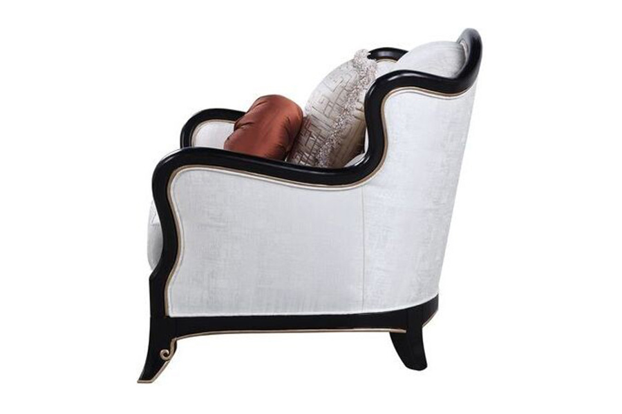 ACME - Nurmive Chair with 2 Pillows in Beige