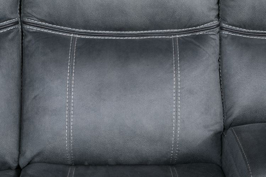 ACME Dollum Sectional Sofa - 2-Tone Gray Velvet