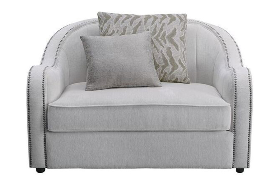 ACME - Mahler Chair with 2 Pillows in Beige