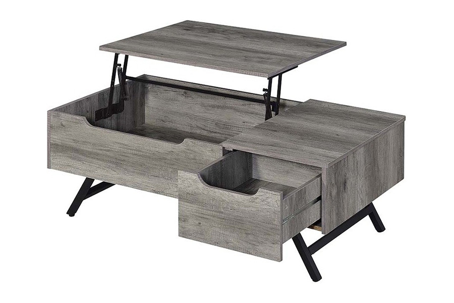 ACME Throm Coffee Table with Lift Top - Wood