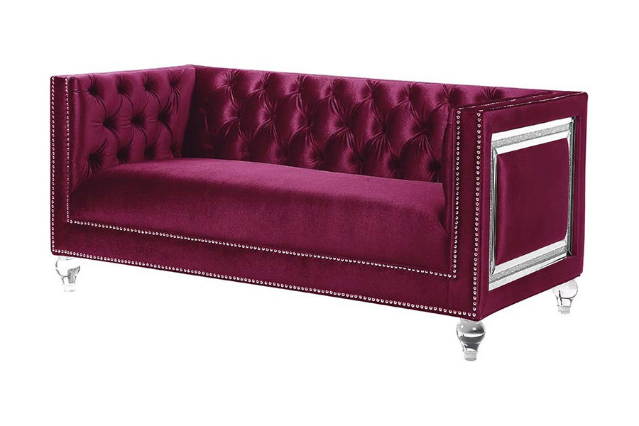 ACME - Heibero Loveseat with 2 Pillows (qb13393240)