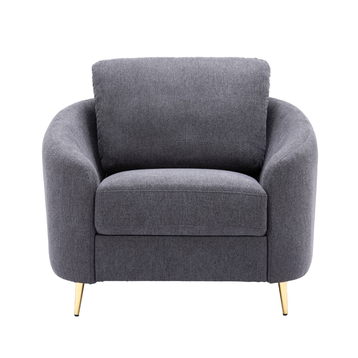ACME - Yuina Chair in Gray Linen