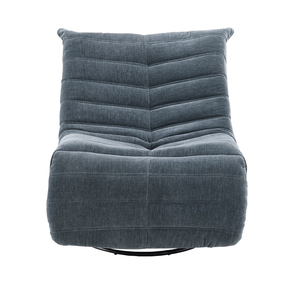 ACME Talmon Recliner with Swivel - Shadow Chenille