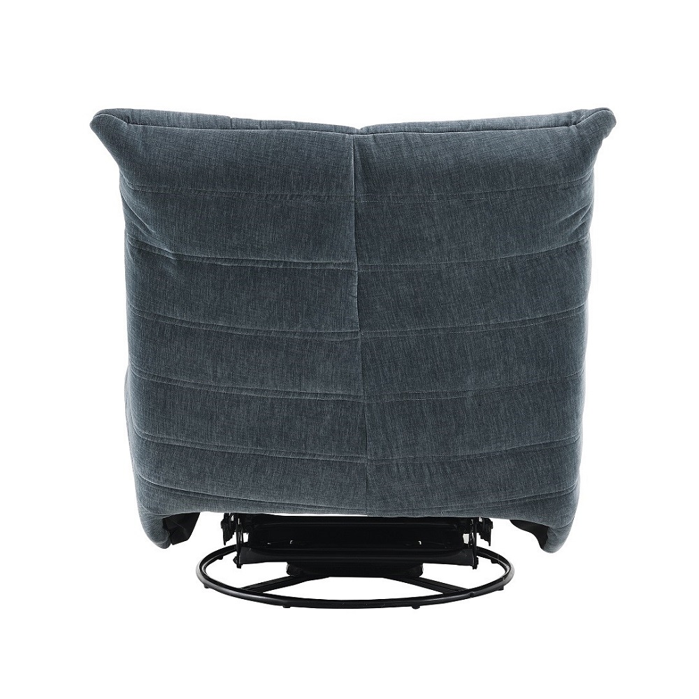 ACME Talmon Recliner with Swivel - Shadow Chenille
