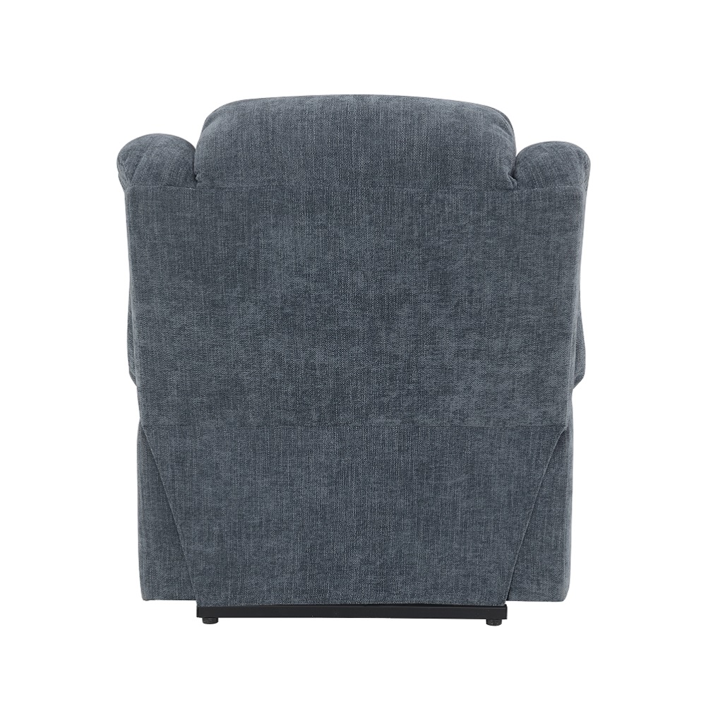 ACME Omarion Power Recliner with Lift & Heating & Massage - Blue Chenille