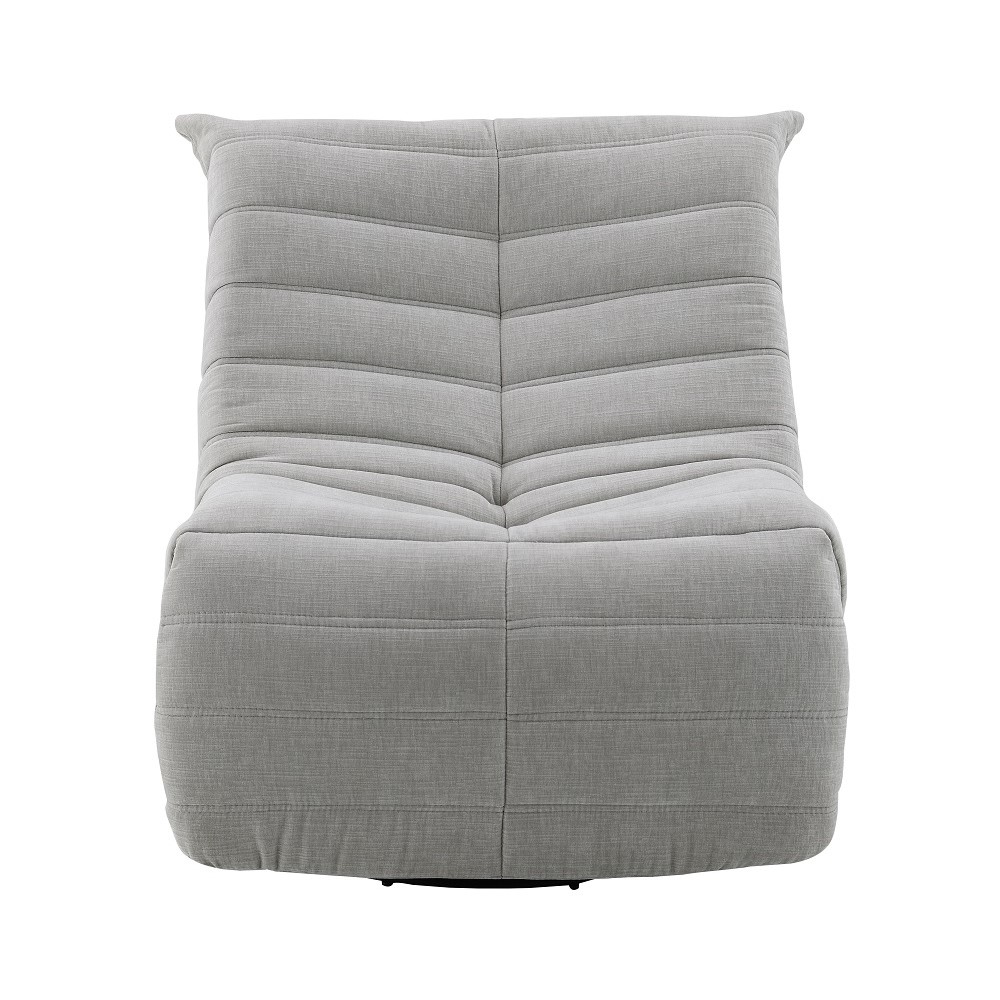 ACME Talmon Recliner with Swivel - Oyster Chenille
