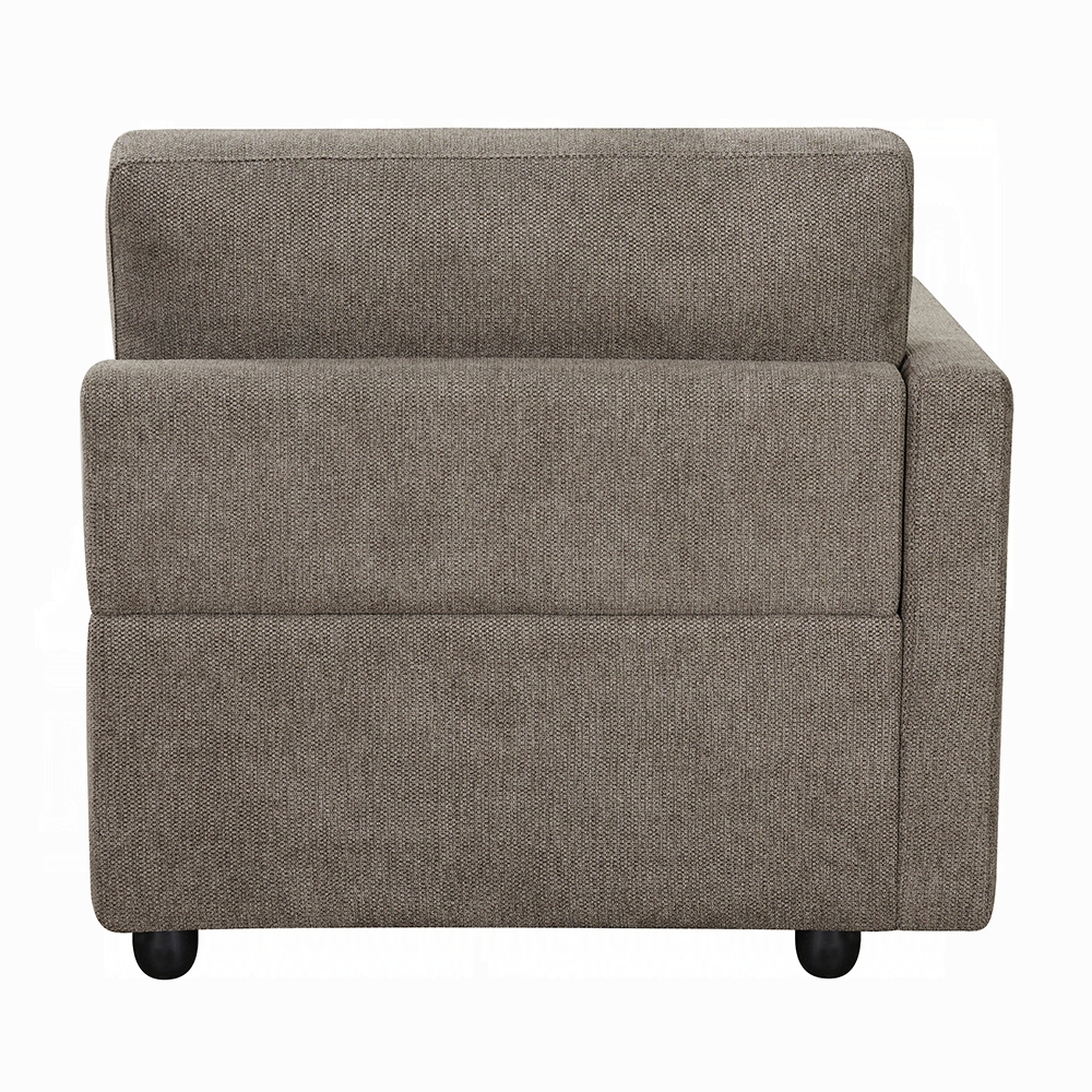 ACME Rylie Modular Lf Chair with 3 Pillows - Gray Linen