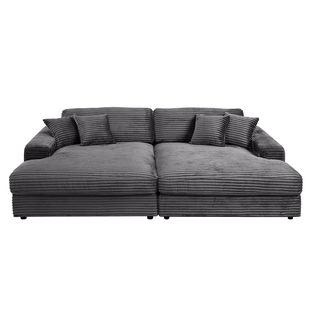 ACME - Hilde Chaise with 2 Pillows (hildechaisew2pill1234)