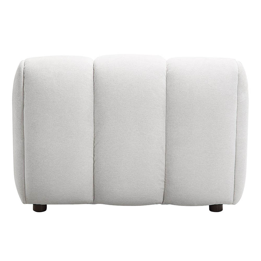 ACME - Manilla Chair in Ivory White Linen