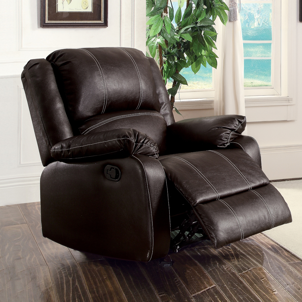 ACME Zuriel Motion Rocker Recliner - Brown