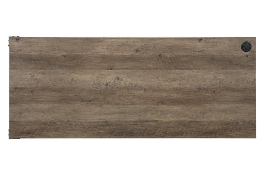 ACME Zakwani Writing Desk - Rustic Oak and Black Finish OF00002