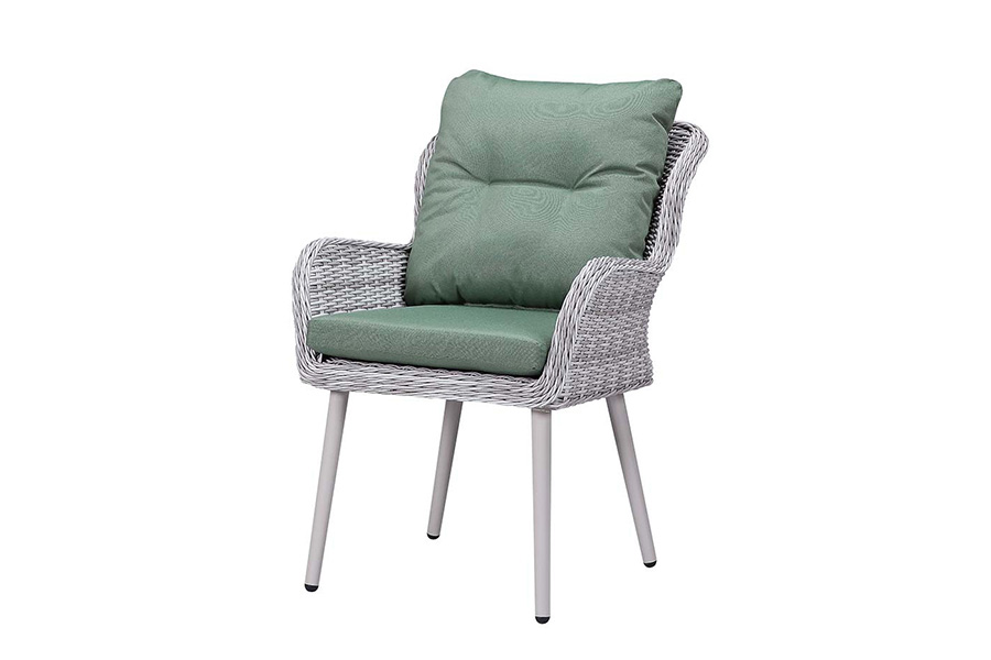 ACME - Jenneva 7PC Patio Dining Set in Night Green/Gray