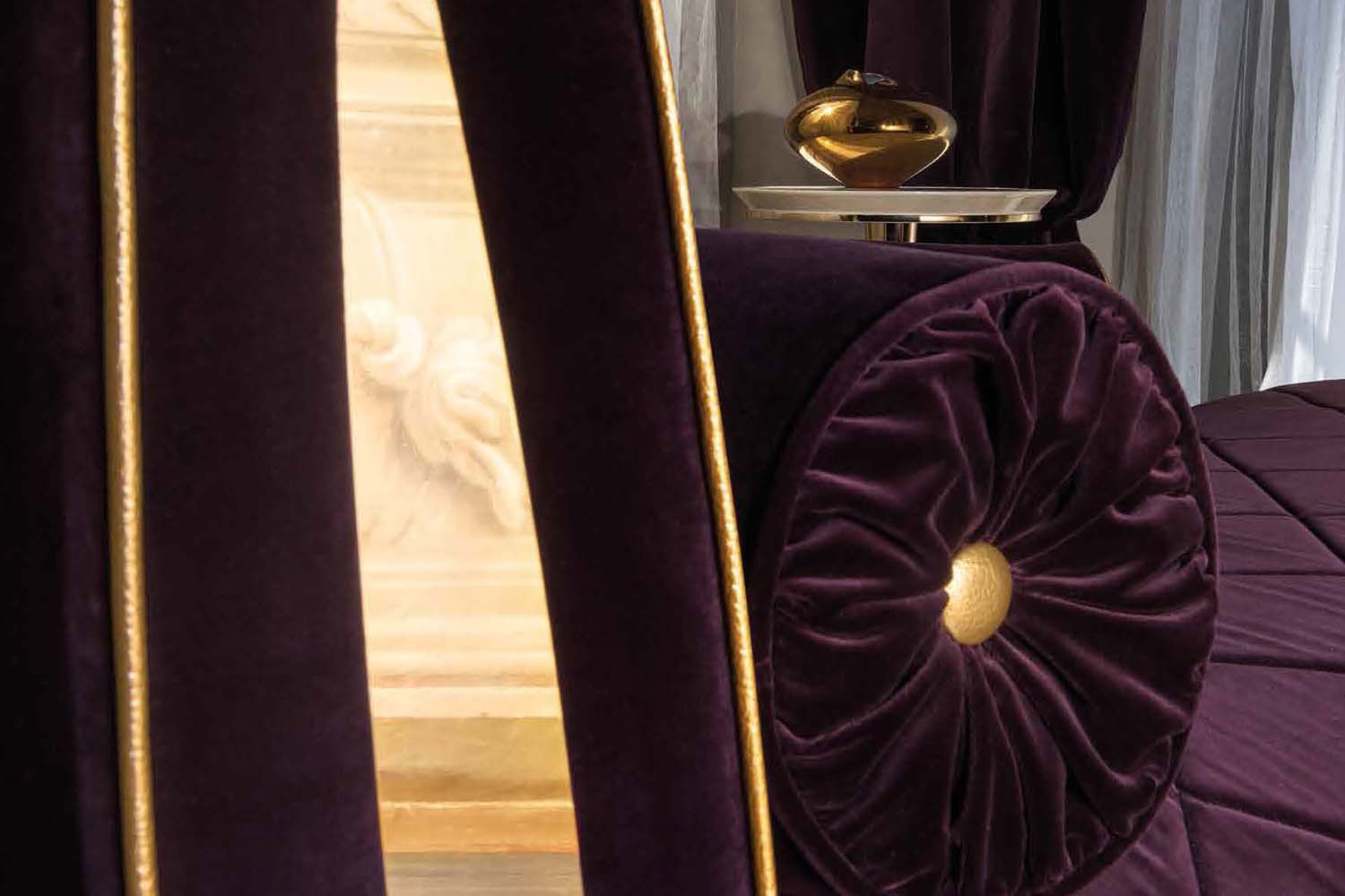 Arredoclassic Sipario Chaise Longue - Purple, Left Side, Cat. E