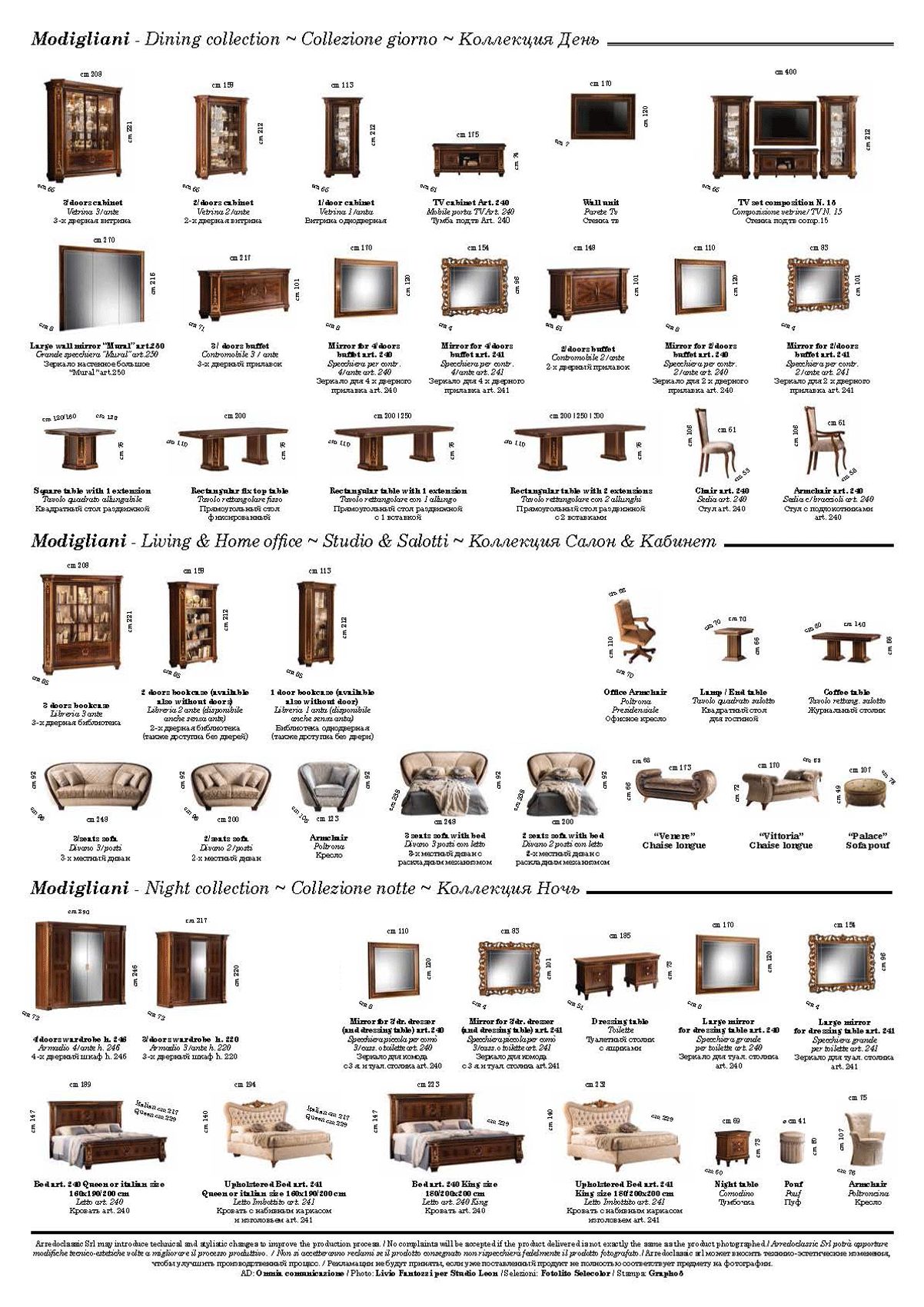 Arredoclassic - Modigliani TV Cabinet