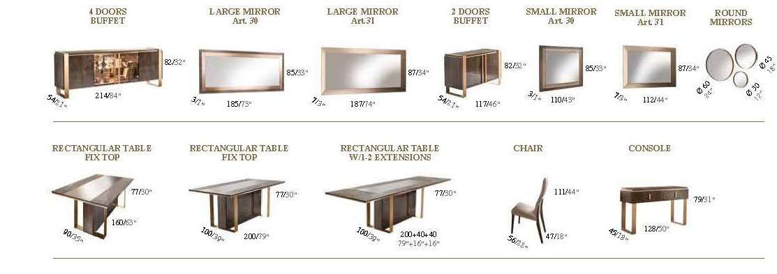 Arredoclassic - Essenza 4-Doors Buffet