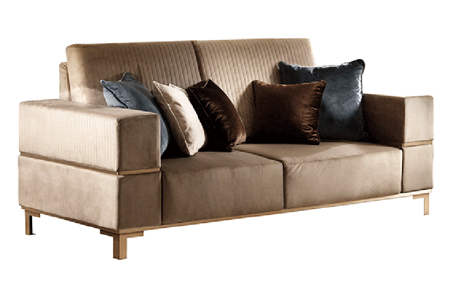 Arredoclassic Essenza 2 Seat Sofa - Light Beige, Cat. B