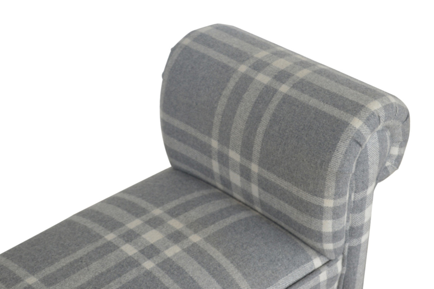 Artisan Bedroom Bench - Light Gray, Canus Tweed