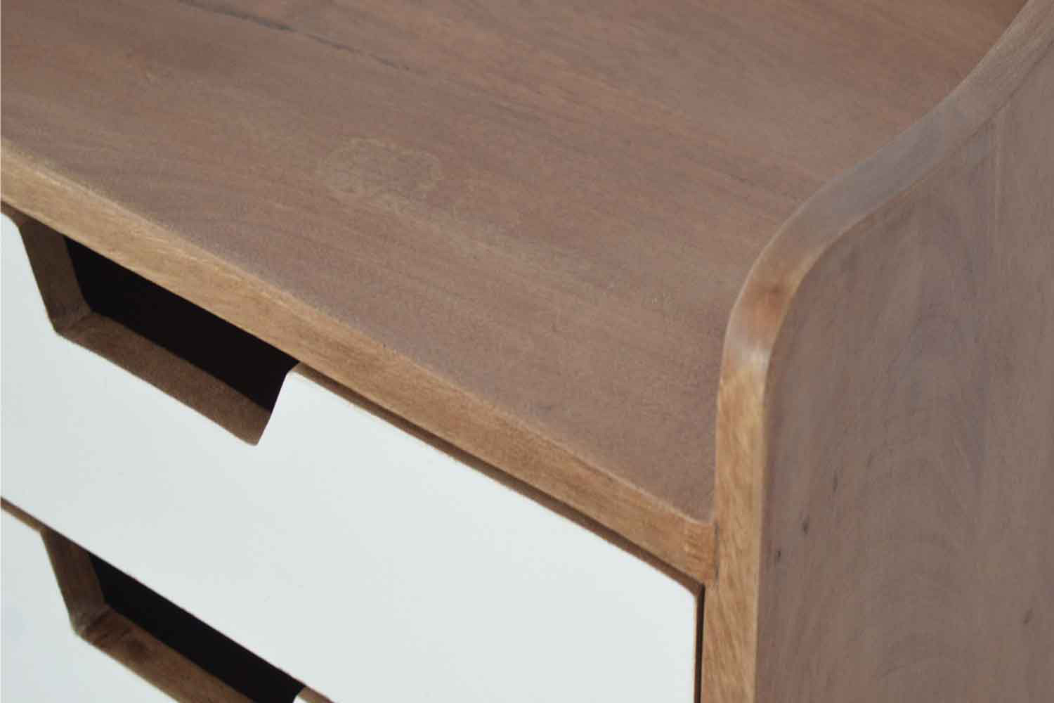 Artisan Gradient Bedside - White
