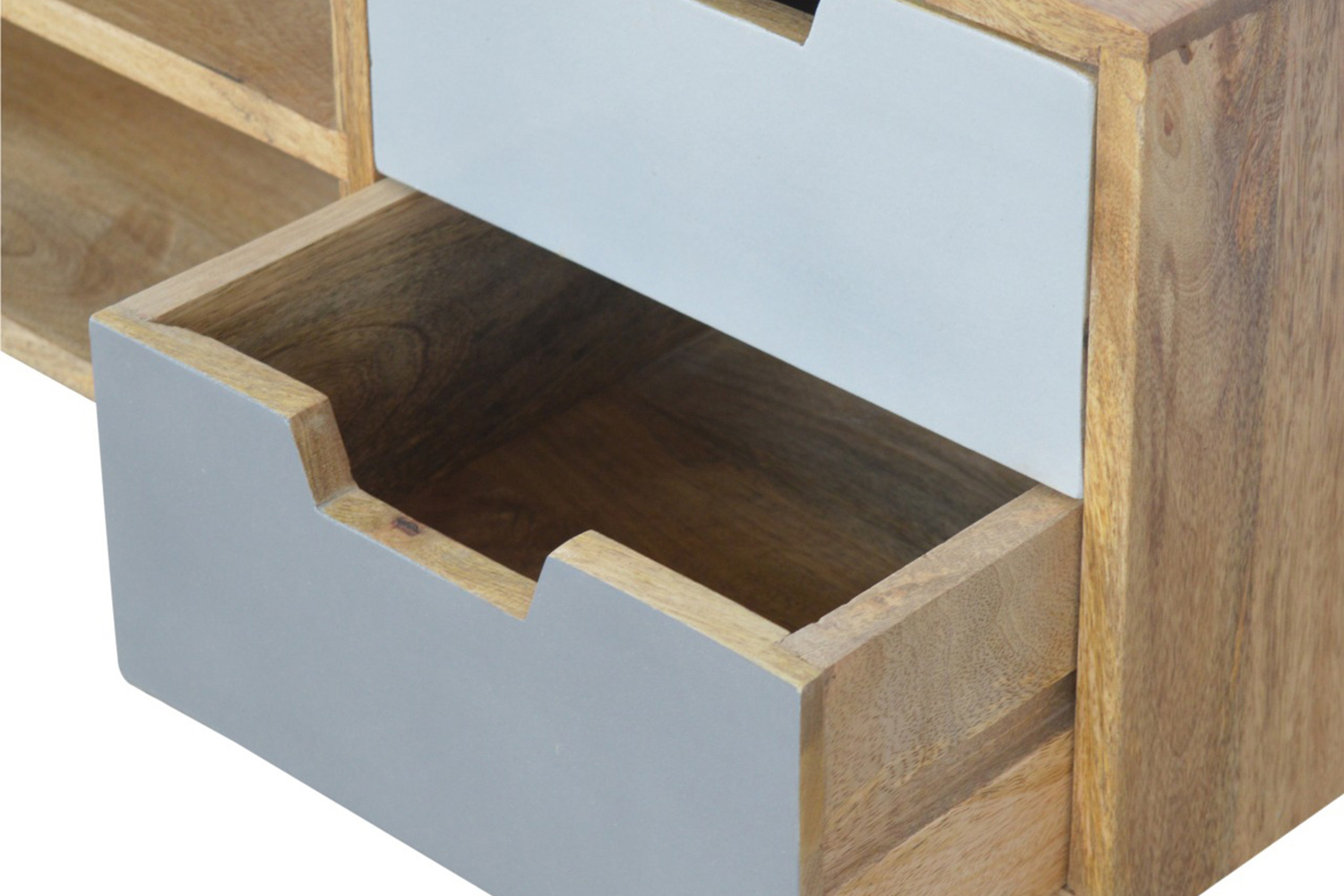Artisan - Gray Hand Painted Entertainment Unit