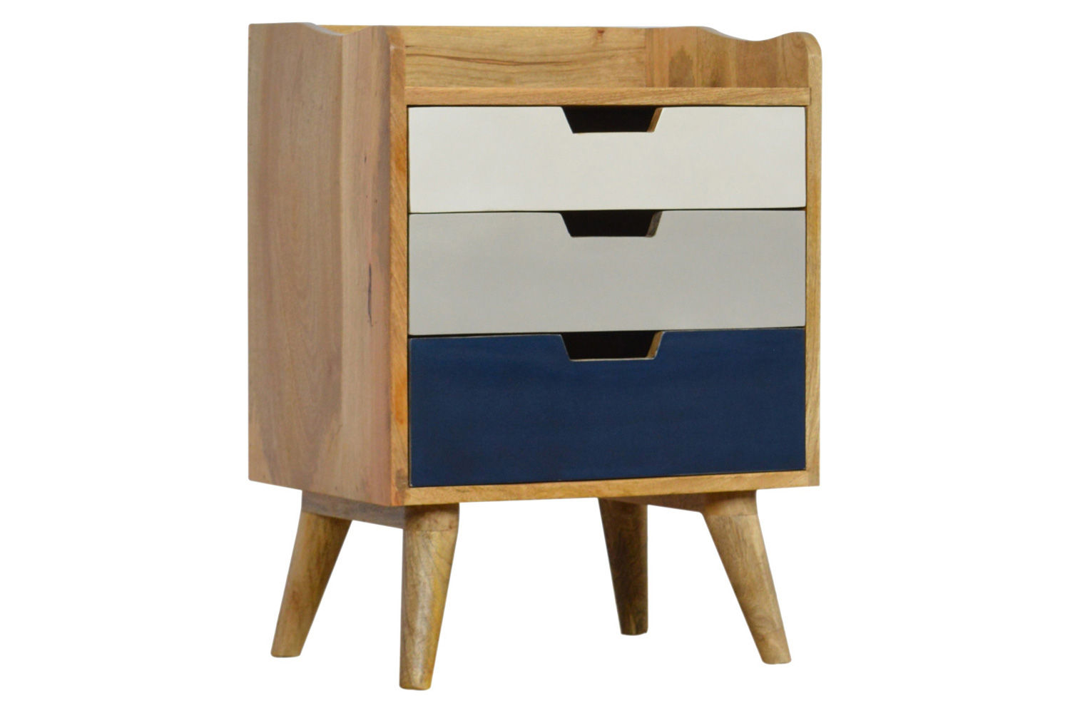 Artisan Gradient Bedside - Navy/White