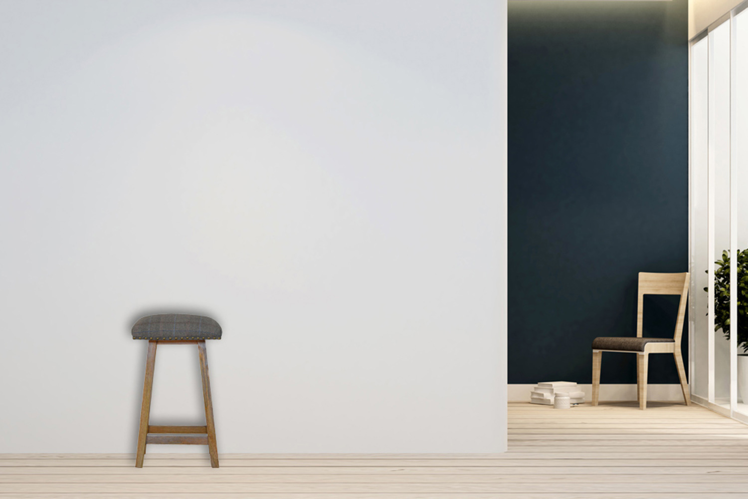 Artisan - Multi Tweed Bar Stool