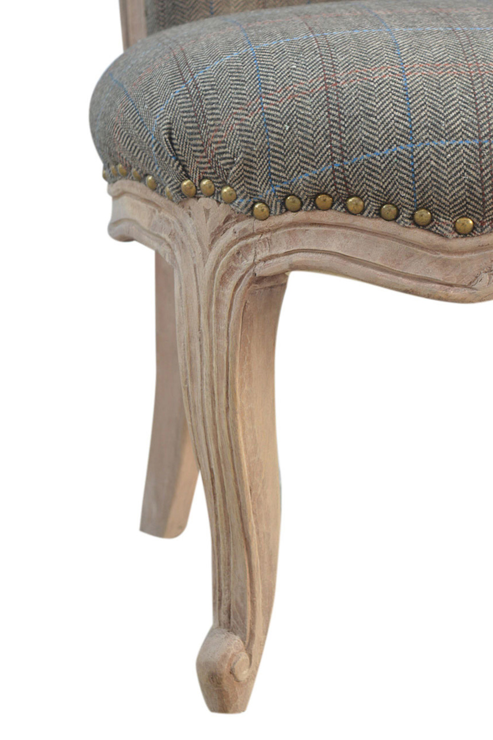 Artisan Studded Chair - Multi Tweed