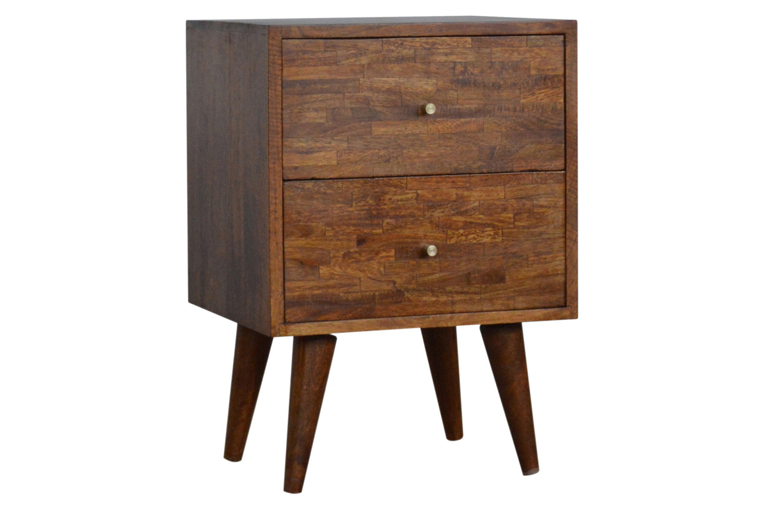 Artisan Mixed Bedside - Chestnut
