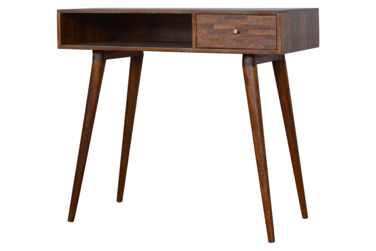Artisan Mixed Writing Desk - Chestnut