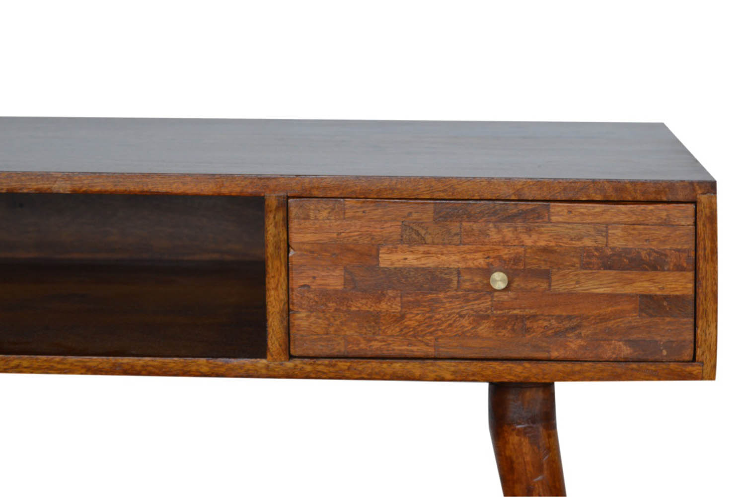 Artisan Mixed Writing Desk - Chestnut