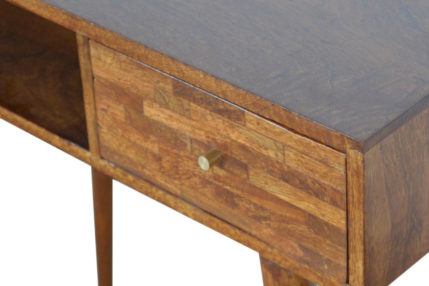 Artisan Mixed Writing Desk - Chestnut