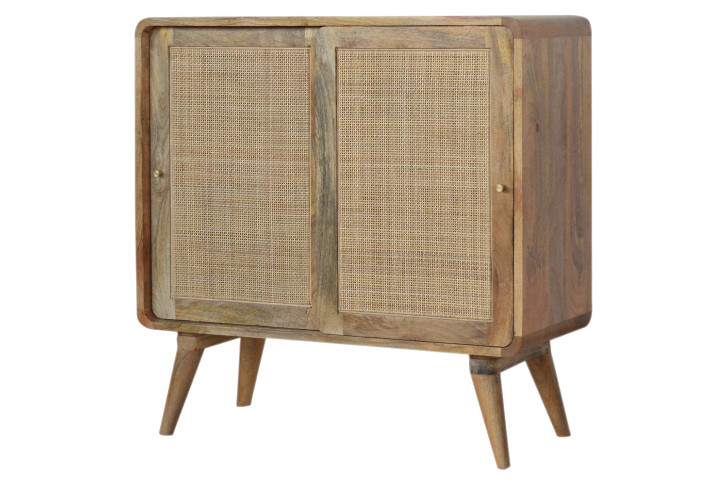 Artisan Woven Cabinet - Square Doors