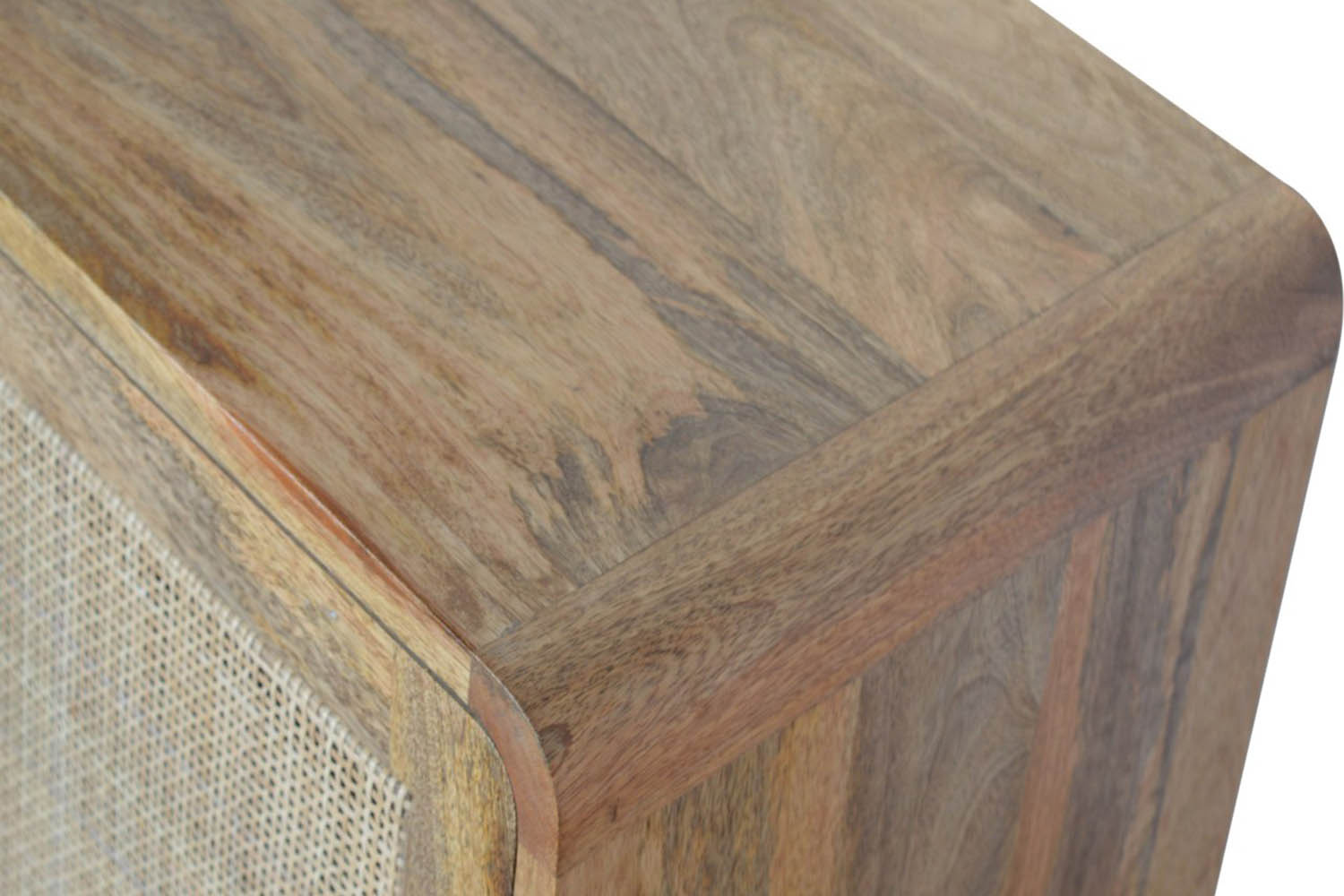 Artisan Woven Cabinet - Square Doors