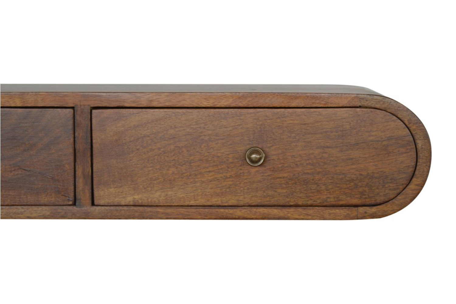 Artisan Wall Mounted Round Console Table w/o Open Shelf
