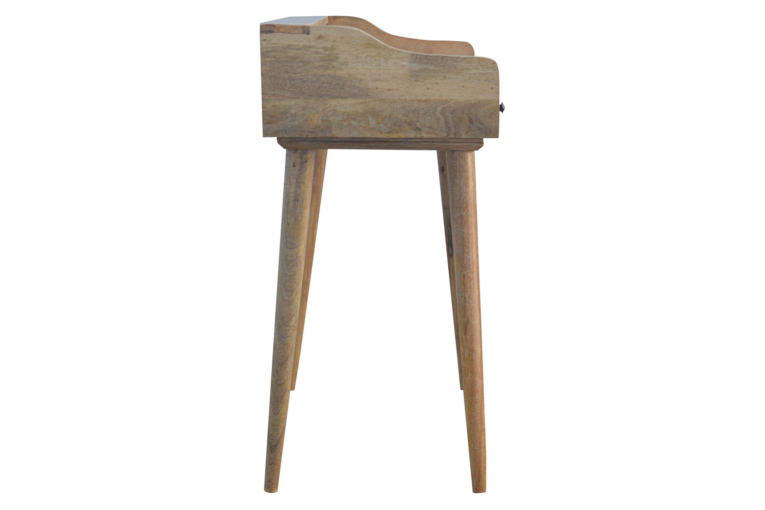 Artisan Nordic Style Gallery Back Writing Desk - Natural Oak-ish