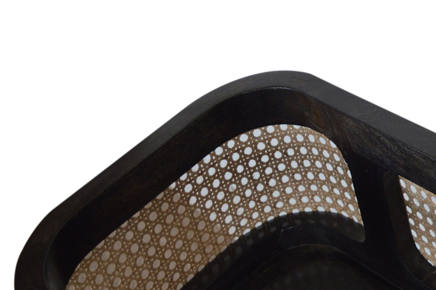 Artisan - Rattan Tray Table in Ash Black