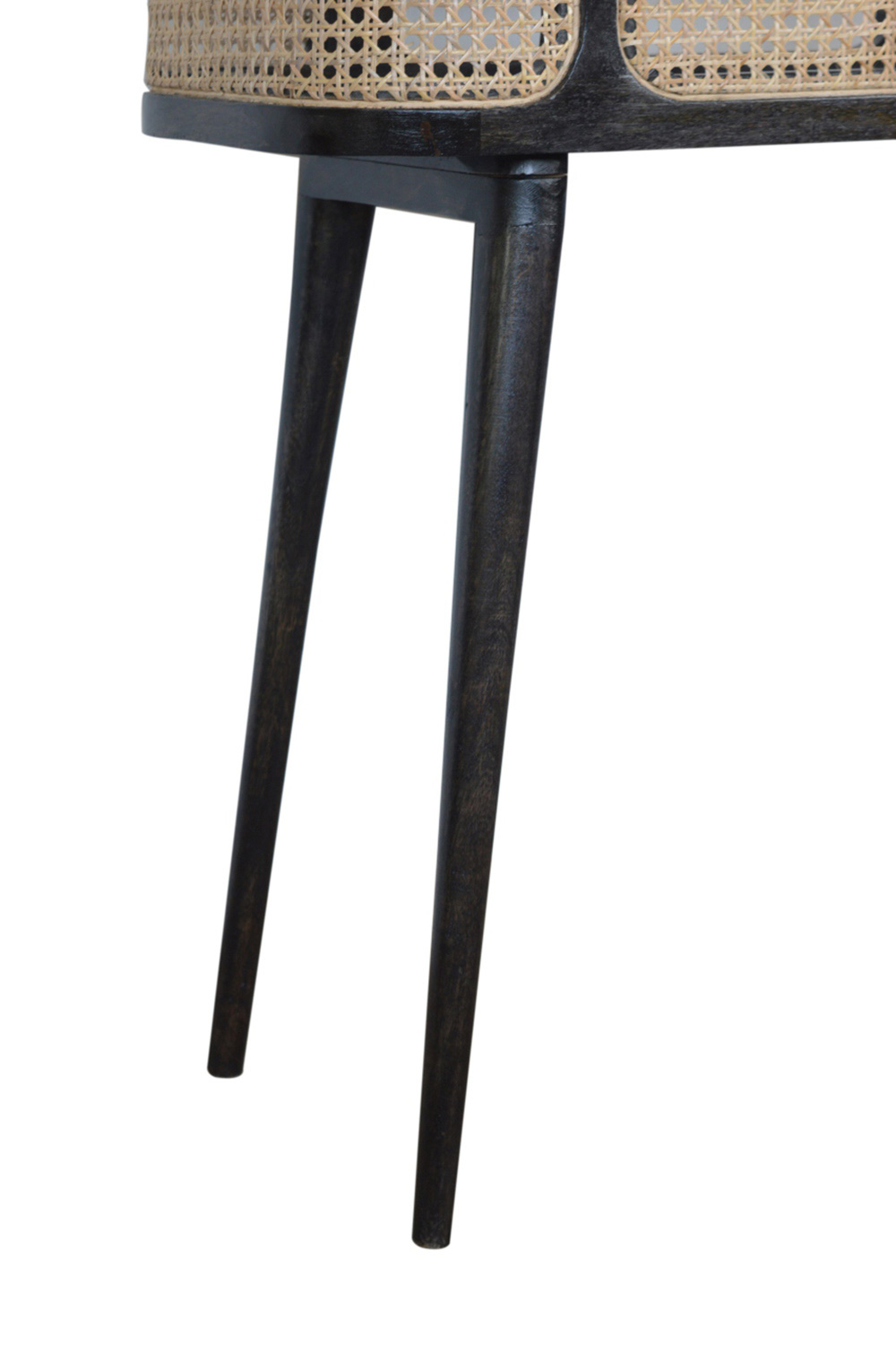 Artisan - Rattan Tray Table in Ash Black