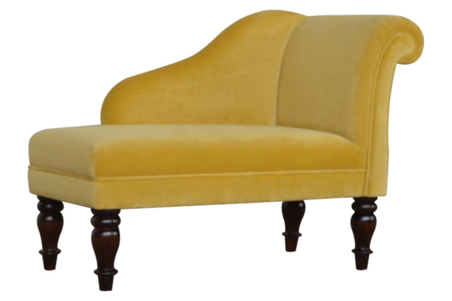 Artisan - Mustard Velvet Chaise