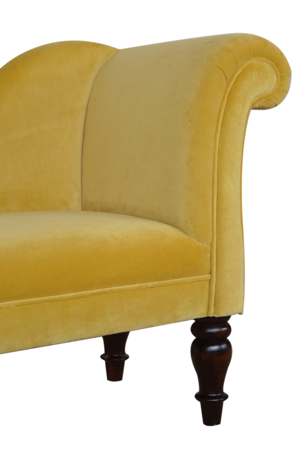 Artisan - Mustard Velvet Chaise