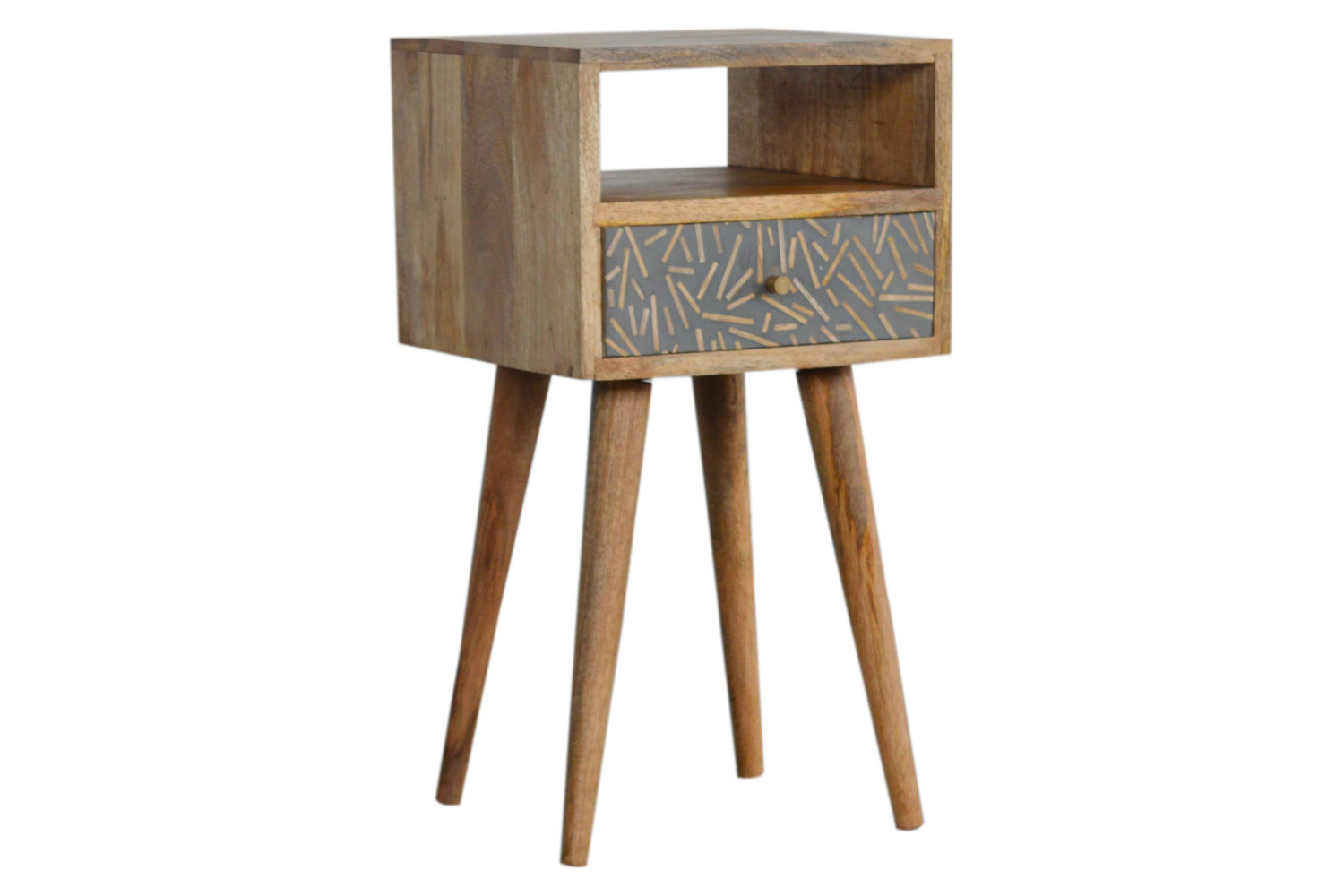 Artisan Mini Bedside - Cement Chip