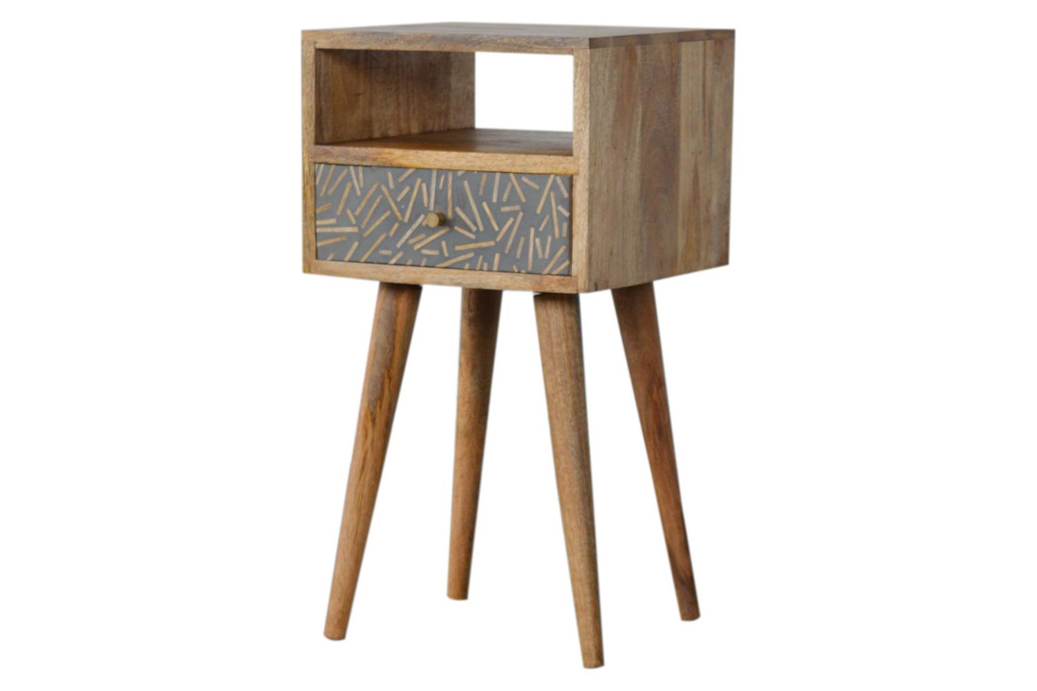 Artisan Mini Bedside - Cement Chip